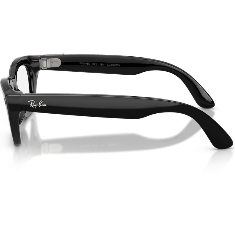 Ray-Ban Meta Zena RW4015 Black Green Transitions Side