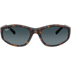 Ray-Ban RB2228 Havana Blue Gradient Polarised Glass Front