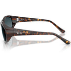 Ray-Ban RB2228 Havana Blue Gradient Polarised Glass Side