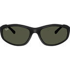 Ray-Ban RB2228 Rubber Black Green Glass Front