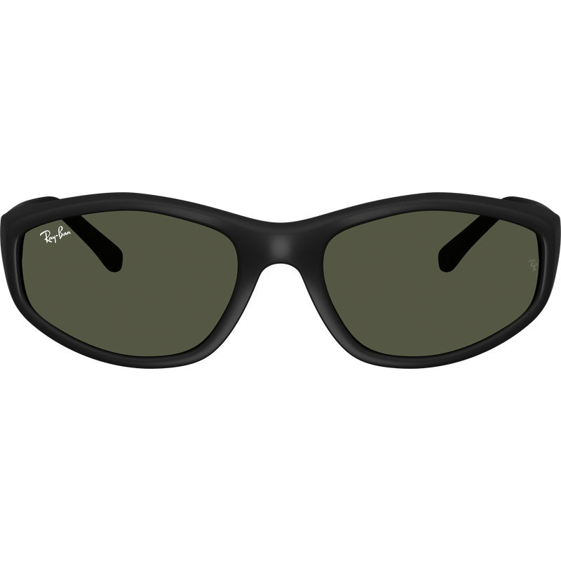 Ray-Ban RB2228 Rubber Black Green Glass Front