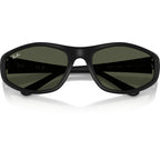Ray-Ban RB2228 Rubber Black Green Glass Front2