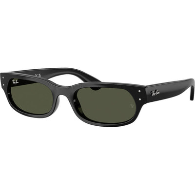 Ray-Ban RB2236 Black Green Glass Angle