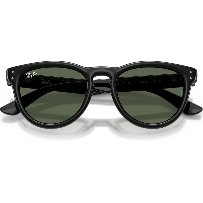 Ray-Ban RB2237 Black Dark Green Front2