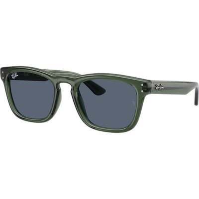 Ray-Ban RB2238 Transparent Green Dark Grey Angle