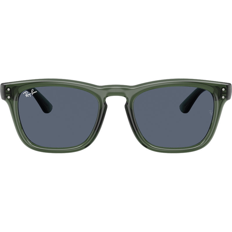 Ray-Ban RB2238 Transparent Green Dark Grey Front