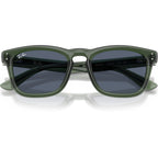 Ray-Ban RB2238 Transparent Green Dark Grey Front2