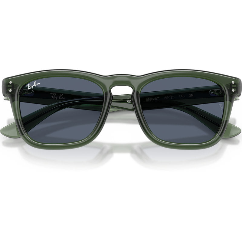 Ray-Ban RB2238 Transparent Green Dark Grey Front2