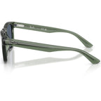 Ray-Ban RB2238 Transparent Green Dark Grey Side