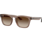 Ray-Ban RB2238 Transparent Light Brown Brown Gradient Angle