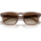 Ray-Ban RB2238 Transparent Light Brown Brown Gradient Front2