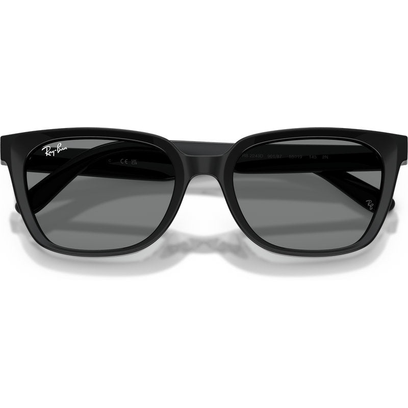 Ray-Ban RB2243D Black Dark Grey Front2
