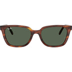 Ray-Ban RB2243D Striped Havana Dark Green Front