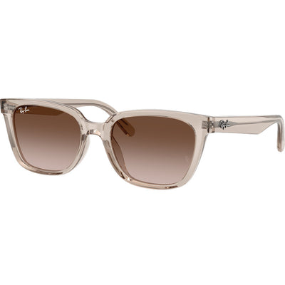 Ray-Ban RB2243D Transparent Light Brown Brown Gradient Angle