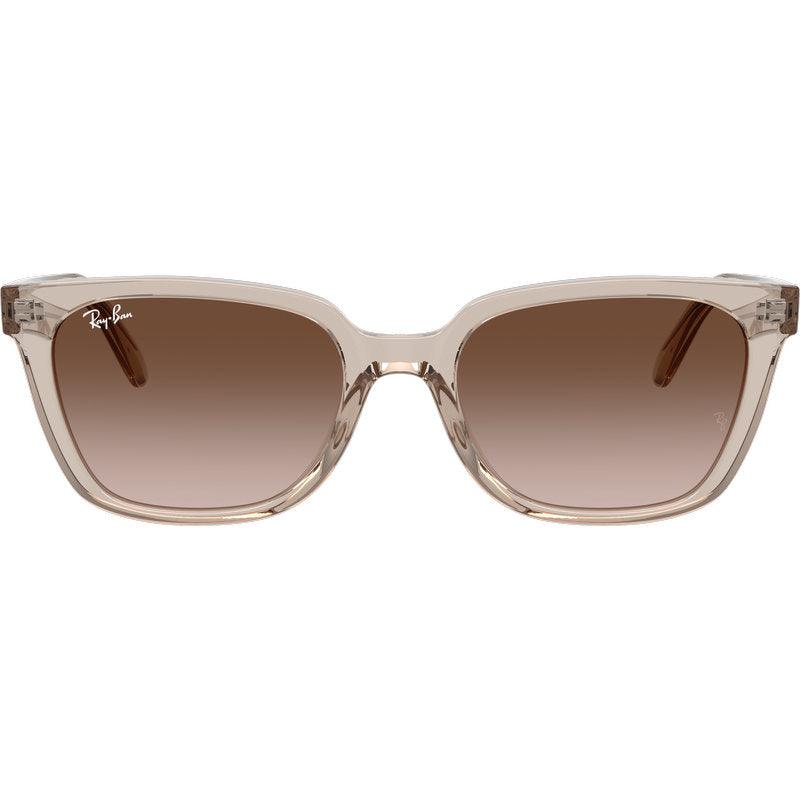 Ray-Ban RB2243D Transparent Light Brown Brown Gradient Front