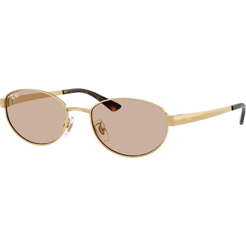 Ray-Ban RB3447D Arista Light Brown Angle