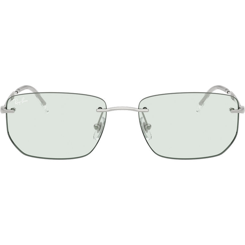 Ray-Ban RB3768 Silver Emerald Transitions Front2