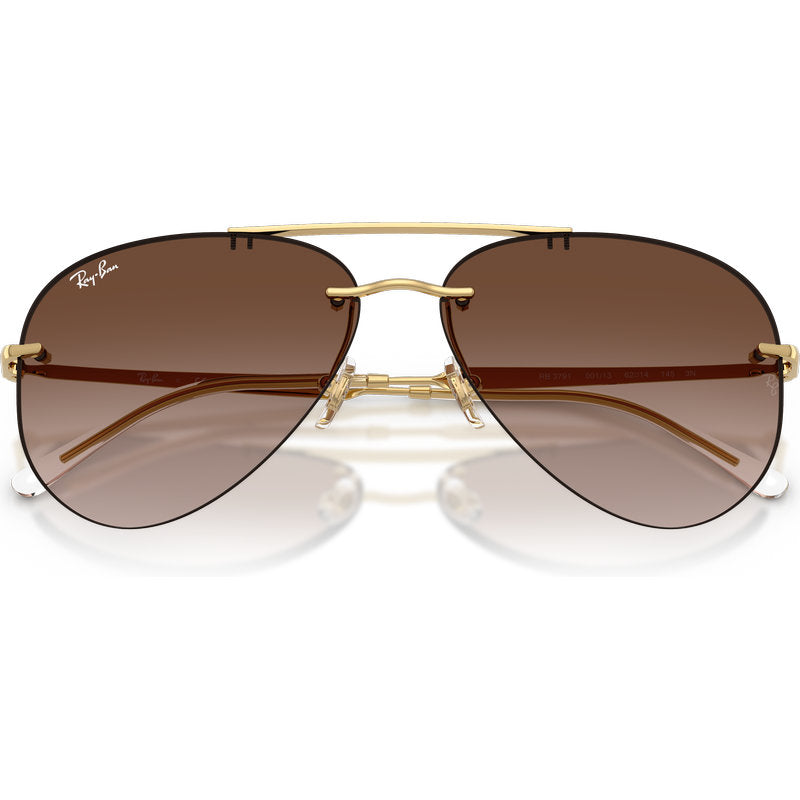 Ray-Ban RB3791 Arista Brown Gradient Front2