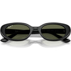 Ray-Ban RB4441D Black Dark Green Polarised Front2