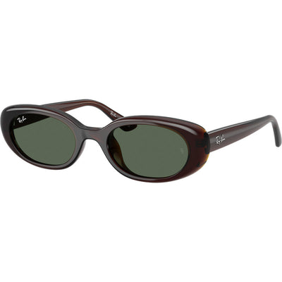 Ray-Ban RB4441D Transparent Brown Dark Green Angle