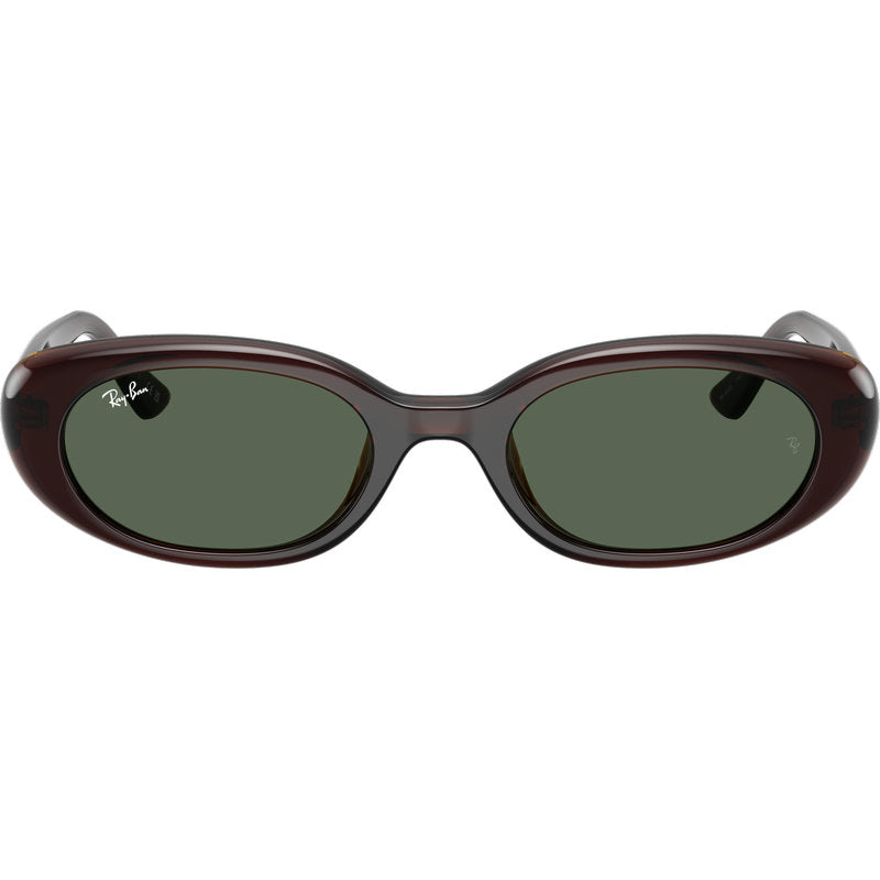 Ray-Ban RB4441D Transparent Brown Dark Green Front