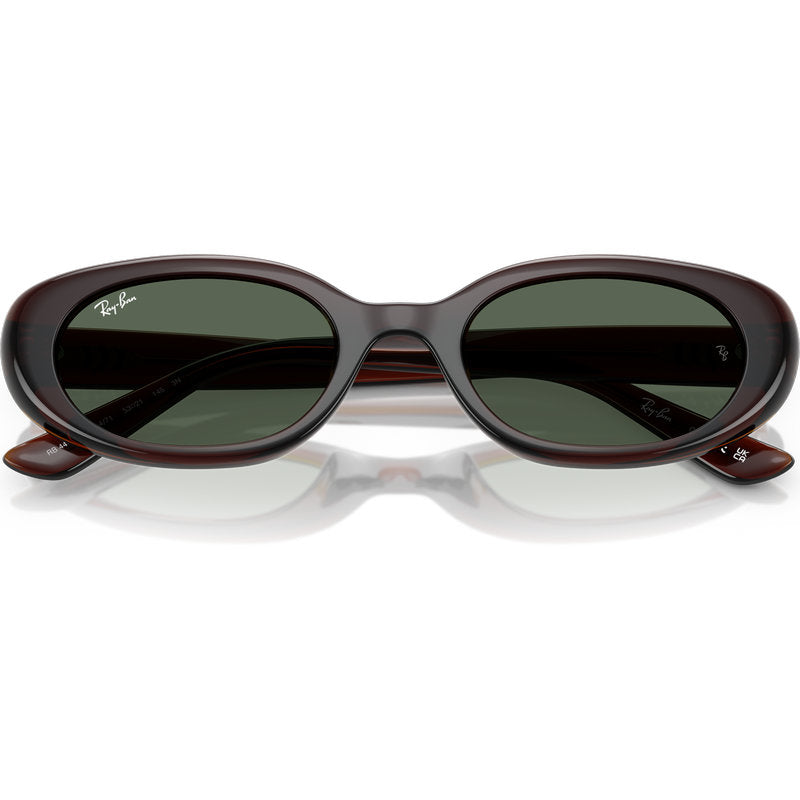 Ray-Ban RB4441D Transparent Brown Dark Green Front2