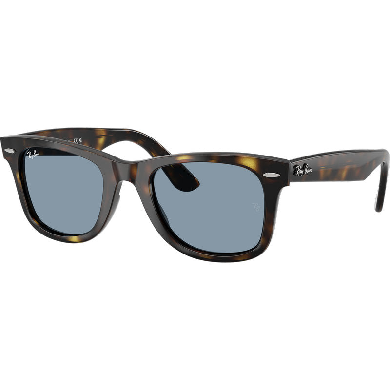 Ray-Ban Wayfarer Ease RB4340 Havana Blue Glass Angle