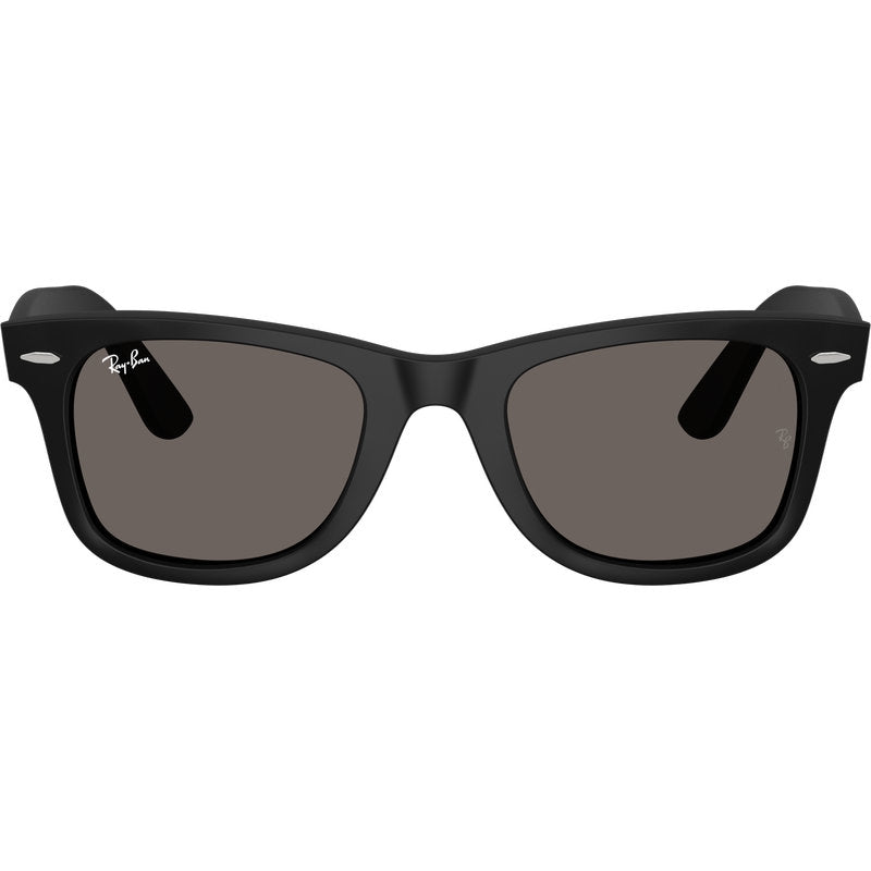 Ray-Ban Wayfarer Ease RB4340 Matte Black Dark Grey Glass Front