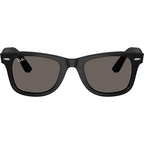 Ray-Ban Wayfarer Ease RB4340 Matte Black Dark Grey Glass Front