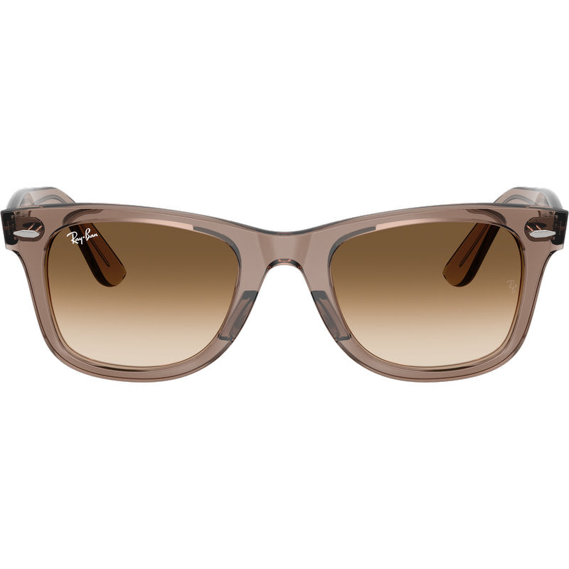 Ray-Ban Wayfarer Ease RB4340 Transparent Light Brown Brown Gradient Glass Front