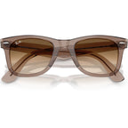 Ray-Ban Wayfarer Ease RB4340 Transparent Light Brown Brown Gradient Glass Front2
