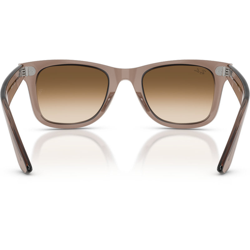 Ray-Ban Wayfarer Ease RB4340 Transparent Light Brown Brown Gradient Glass Inner