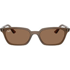 Ray-Ban Zaya RB4456 Transparent Dark Brown Brown Front