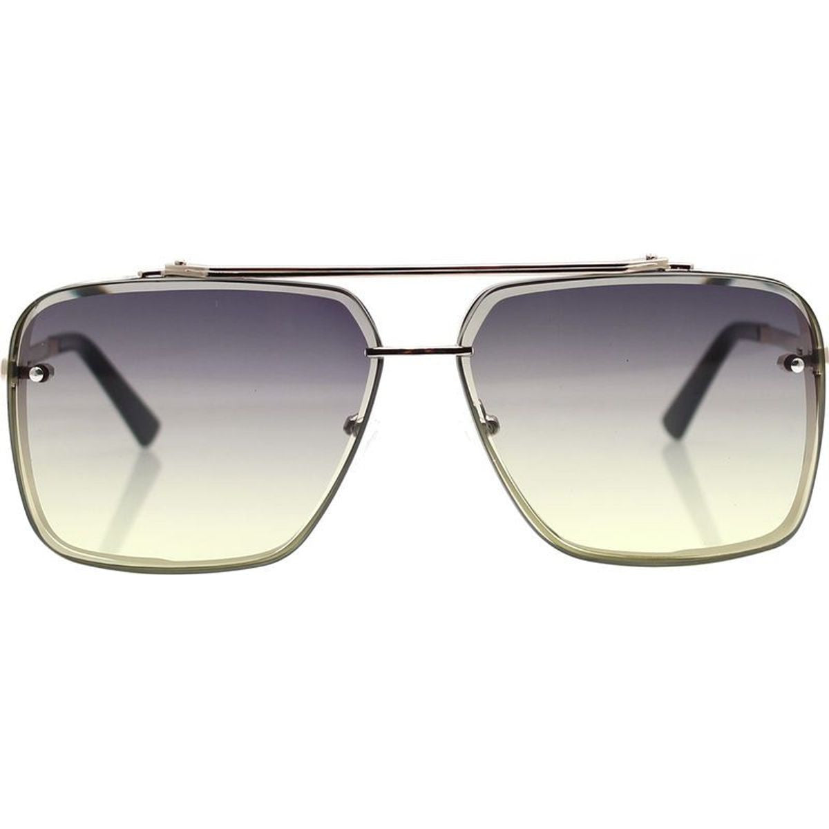 Chicago Remix, Silver/Smoke Olive Gradient Lenses