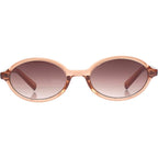 The Bessette, Dusty Rose/Light Brown Gradient Lenses
