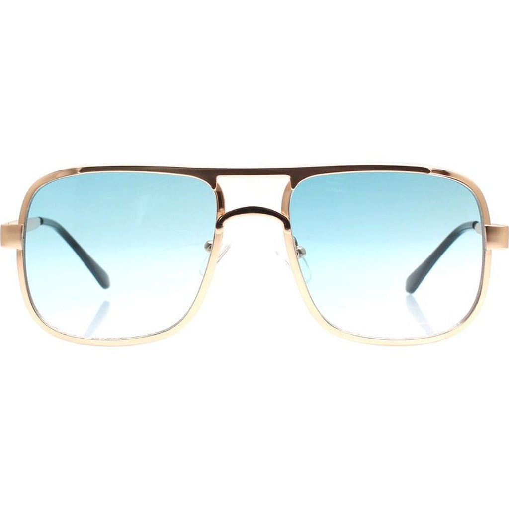 Vegas, Gold/Aqua Gradient Lenses