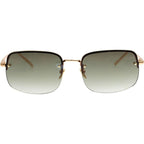 Faster Love, Gold/Green Gradient Lenses