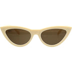 Kiss Kiss, Bone/Brown Lenses
