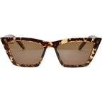 Lizette, Honey Turtle/Brown Polarised Lenses