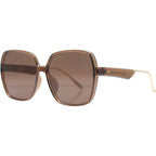 Reality Eyewear Dominique Chocolate Brown Angle