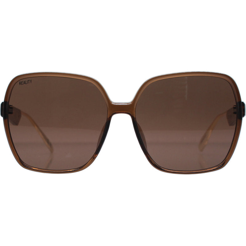 Reality Eyewear Dominique Chocolate Brown Front