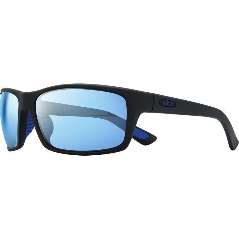 Rebel, Matte Black/Blue Water Mirror Polarised Lenses
