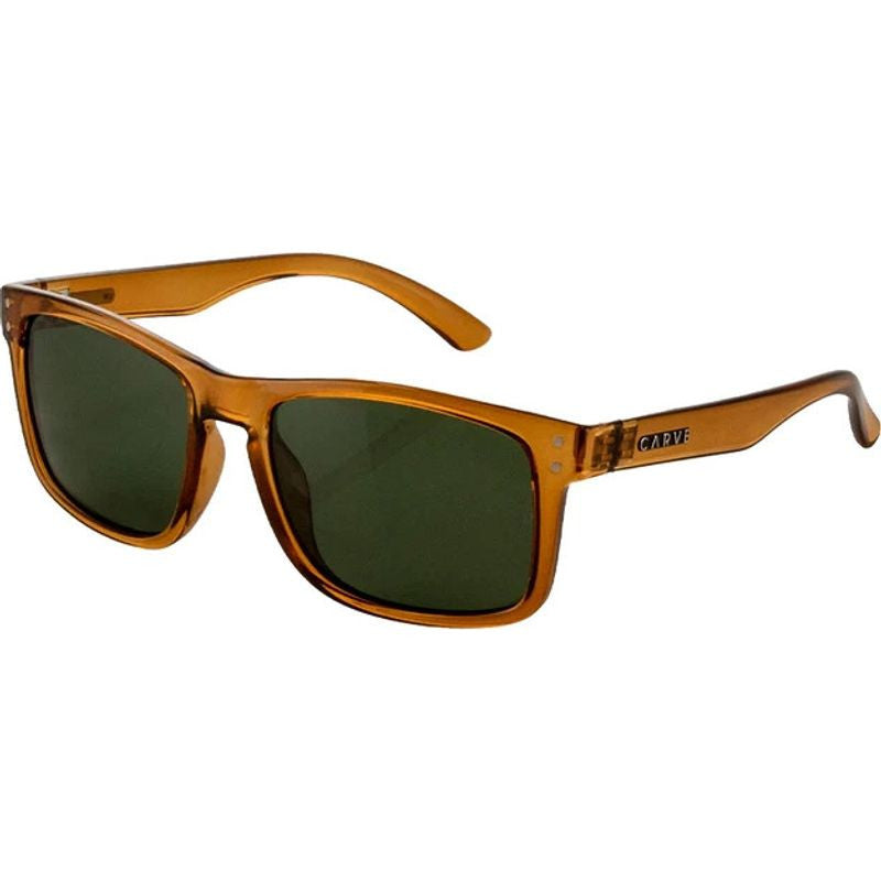 Goblin, Recycled Gloss Crystal Sand/Green Polarised Lenses