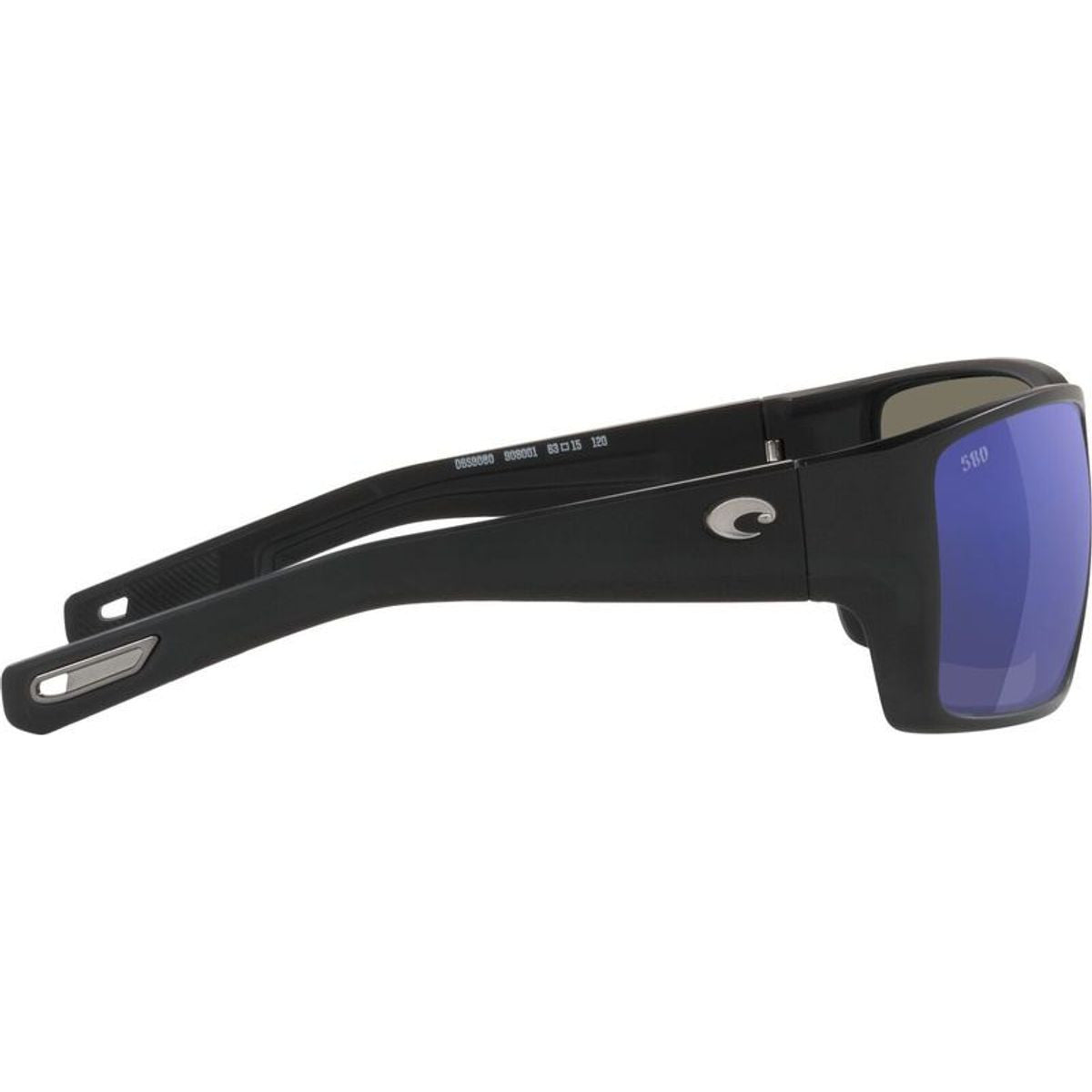 Reefton Pro, Matte Black/Blue Mirror 580g Polarised Glass Lenses