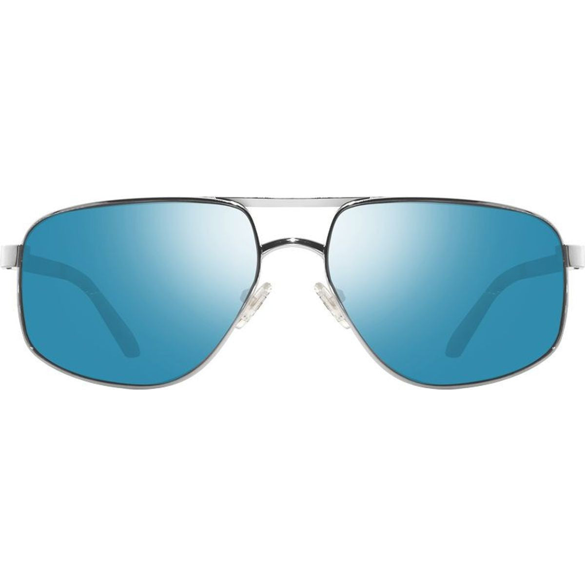 Adams, Chrome/H2O Blue Mirror Polarised Glass Lenses