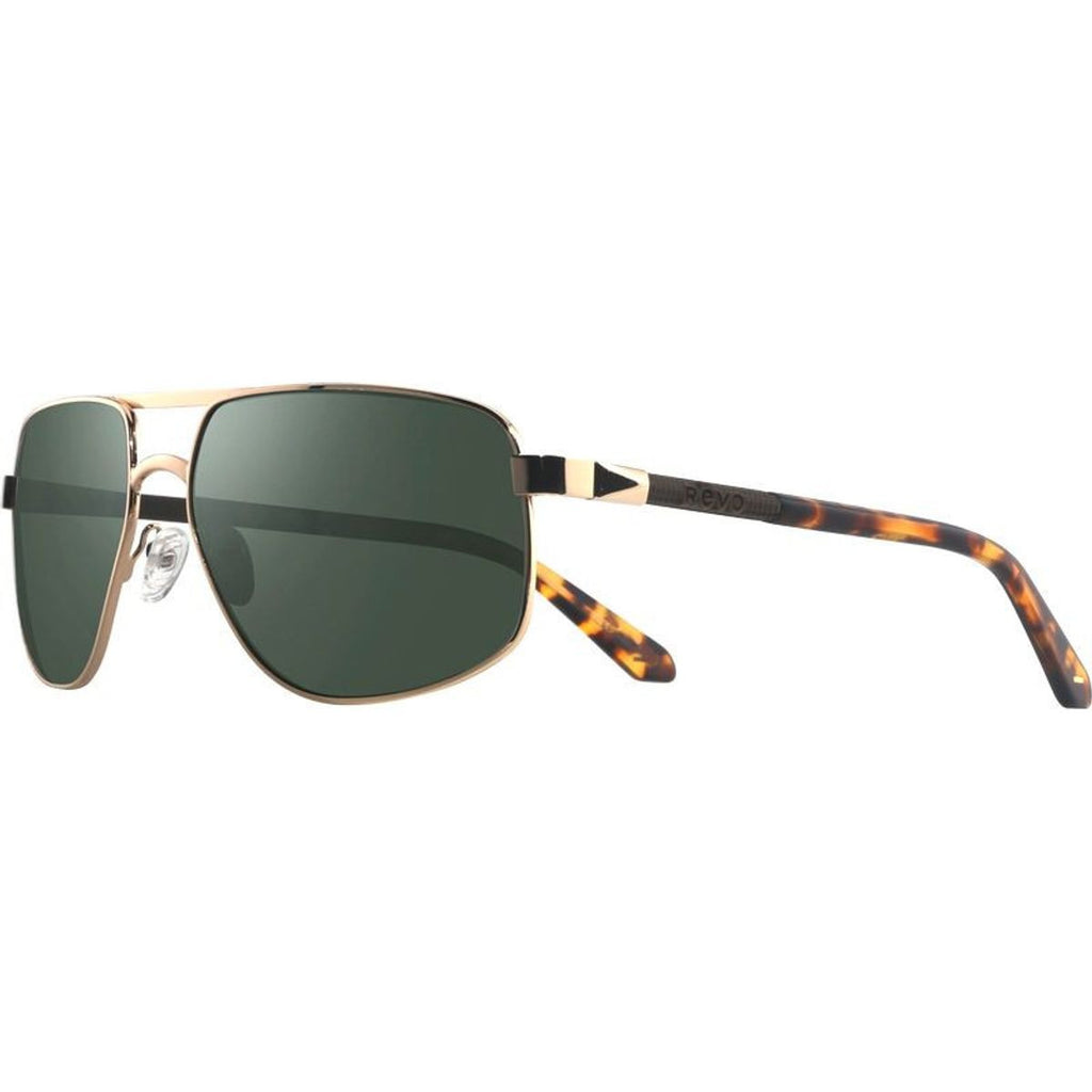 Adams, Gold/Smoky Green Polarised Glass Lenses