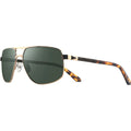 Adams, Gold/Smoky Green Polarised Glass Lenses