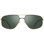 Adams, Gold/Smoky Green Polarised Glass Lenses