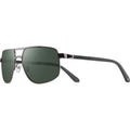Adams, Gunmetal/Smoky Green Polarised Glass Lenses