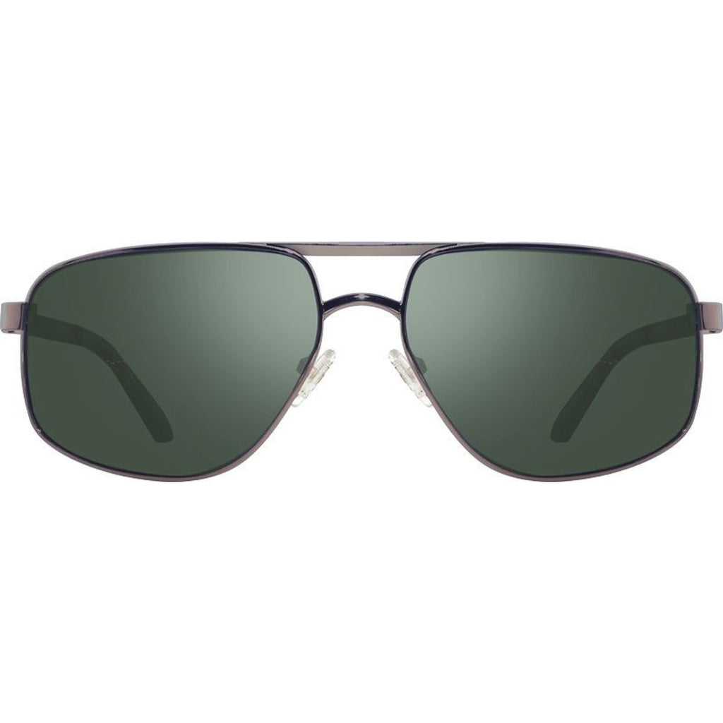 Adams, Gunmetal/Smoky Green Polarised Glass Lenses